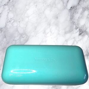 Tiffany & Co Blue Hard Sunglasses Case Large Eyeglass Case Tiffany Blue